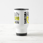 私の生命肉腫の戦い トラベルマグ (中央)