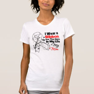 私の生命肺癌のお母さんの英雄 Tシャツ