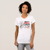 私の生命肺癌のお母さんの英雄 Tシャツ (正面フル)