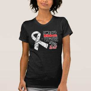 私の生命肺癌のパパの英雄 Tシャツ