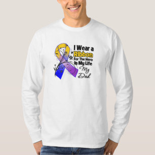 私の生命膀胱癌のパパの英雄 Tシャツ