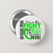 私の生命非Hodgkin'sリンパ腫の戦い 缶バッジ (正面&裏面)