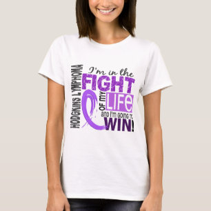 私の生命Hodgkinのリンパ腫の戦い Tシャツ