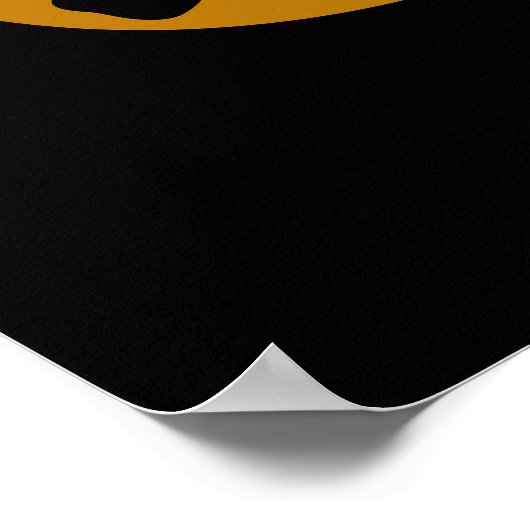 私の生地を知っおもしろいてベーキングプンダークBG ポスター (角)