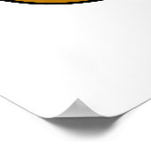 私の生地知おもしろいベーキングパン ポスター (角)