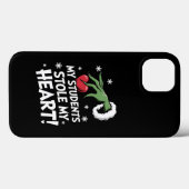 私の生徒たちは私のハートを盗んだ クリスマス 先生 Case-Mate iPhoneケース (裏面 (横))