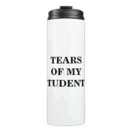 私の生徒の涙のボトル タンブラー
