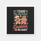 私の生徒はクラスの最も賢い子たちだ、教師よ スタンダードカクテルナプキン (正面)