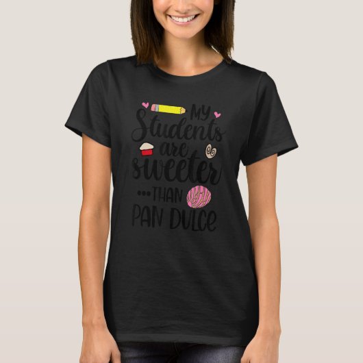 私の生徒はパンダースティーより甘スペインのい Tシャツ (正面)