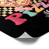 私の生徒は私のハート先生のピザを持っている ポスター (角)