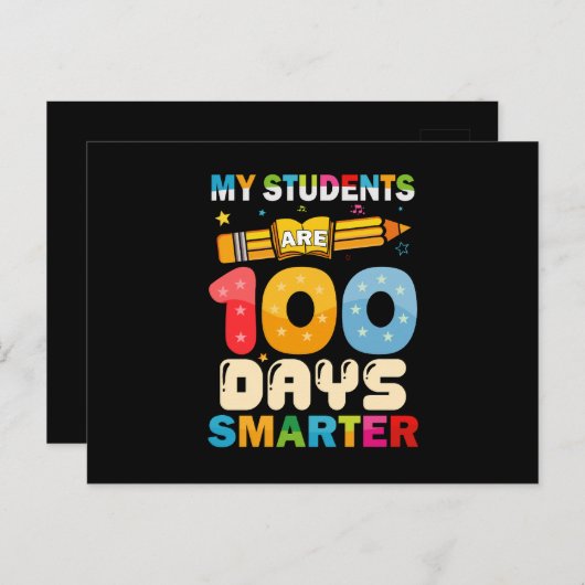 私の生徒は100人の日頭が切れる先生 ポストカード (正面/裏面)