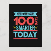私の生徒は100日頭が切れる100日先生 ポストカード (正面)
