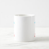 私の生徒は67日賢くなった 面白いシックスセブン先生 コーヒーマグカップ (中央)