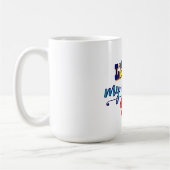 「私の生最高の活」 コーヒーマグカップ (左)