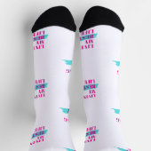 私の生最高の活、ソックスやる気を起こさせる ソックス (上部)