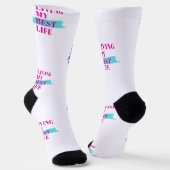 私の生最高の活、ソックスやる気を起こさせる ソックス (傾斜あり)