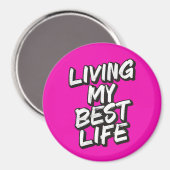 私の生最高の活 マグネット (正面/裏面)