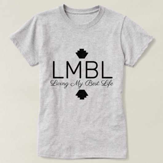 私の生最高の活 Tシャツ (デザイン正面)