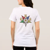 私の生最高の活OES トライブレンドTシャツ (裏面)