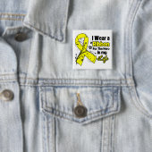 私の生活の中で骨肉腫リボンヒーロー 缶バッジ (インサイチュ)