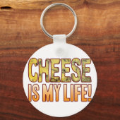 私の生活ブルーチーズは キーホルダー (正面)