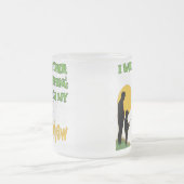 私の甥との採取 フロストグラスマグカップ (中央)