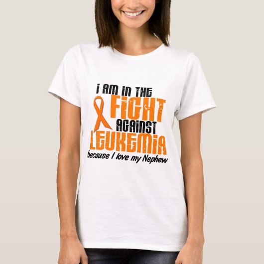 私の甥1のための戦いの白血病 Tシャツ (正面)