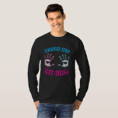 私の男と女の子のシャツを手に入れる Tシャツ (正面フル)