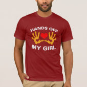 私の男と女の子のシャツを手に入れる Tシャツ (正面)