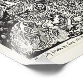 私の町は海に火で追い込まれた。 フォトプリント            (角)