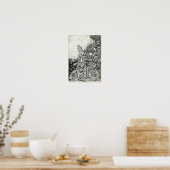 私の町は海に火で追い込まれた。 ポスター (キッチン)