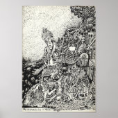 私の町は海に火で追い込まれた。 ポスター (正面)