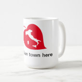 私の町イタリアンのマグ コーヒーマグカップ (正面右)