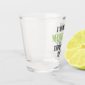私の疑問に思もしこと考えもマルガリータ ショットグラス (左)
