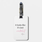 「私の症状をグーグルで調べた」アクリルラゲージタグ ラゲッジタグ (裏面縦)