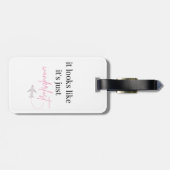 「私の症状をグーグルで調べた」アクリルラゲージタグ ラゲッジタグ (裏面横)