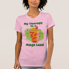 私の療法はマンゴーラッシカレー愛好家 Tシャツ