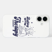 私の癒しはお菓子作り Funny Baking Chef ギフト Case-Mate iPhoneケース (裏面 (横))