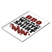 私の白のBBQステイン ノートブック (左側)