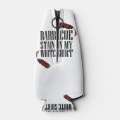 私の白のBBQステイン ボトルクーラー (裏面)