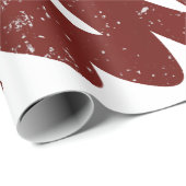 私の白のBBQステイン ラッピングペーパー (ロールコーナー)