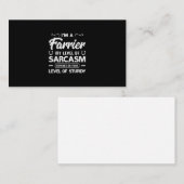 私の皮肉は君次第だ 名刺 (正面/裏面)