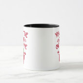 私の目のりんご マグカップ (中央)