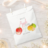 私の目の子供の誕生日の好意バッグのアップル フェイバーバッグ (クリップ留めされた状態)