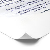 私の目の透かし ポスター (角)