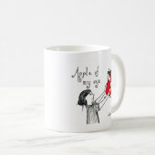 私の目のApple コーヒーマグカップ (正面右)