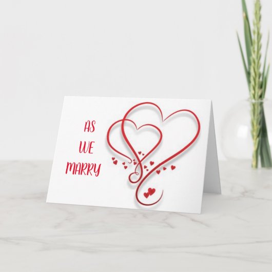 **私の目はいつも私の愛を探し**結婚る シーズンカード (正面)