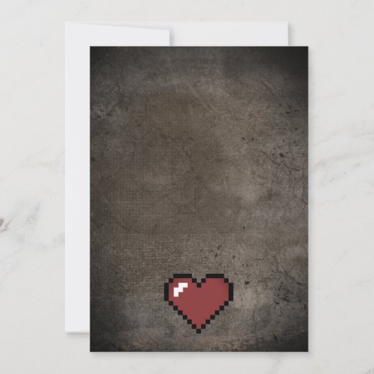 私の目は皆、あなたを見ています 招待状 (裏面)