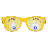 私の目を見る |おもしろいパーティー キッズサングラス (正面)