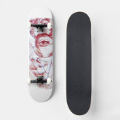 私の目を見る スケートボード (正面)